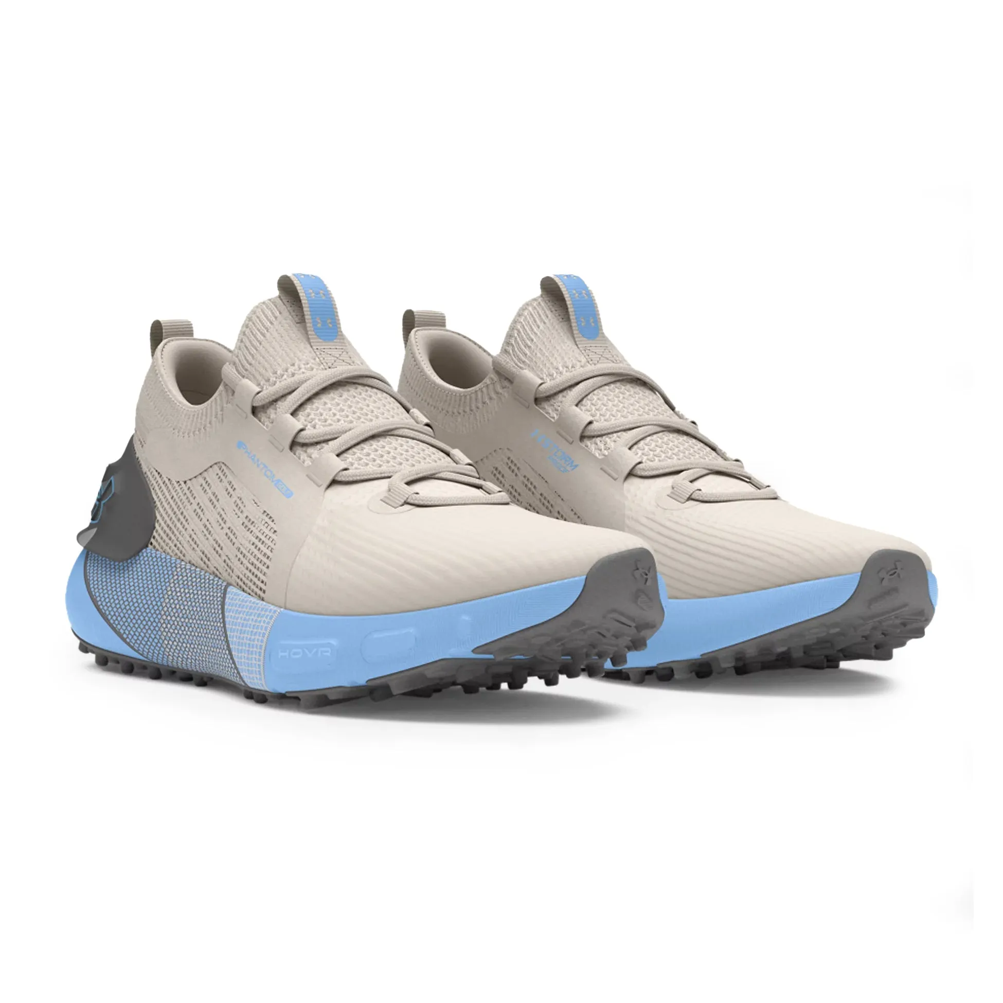 All Saints' Day Sale Under Armour Phantom Golf Shoes - Grey Matter/Horizon Blue