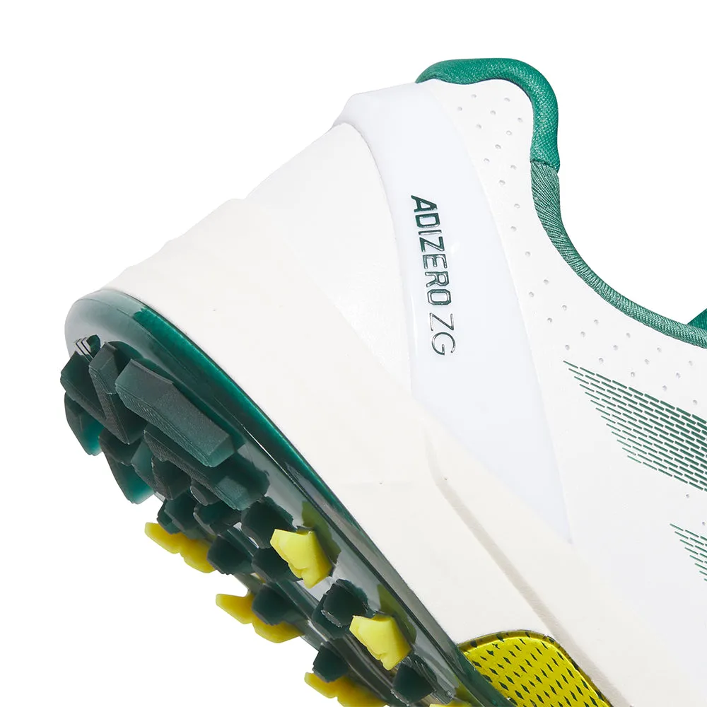 Confidence Starts Here Christmas Day Sale Adidas Adizero Zg Spikeless Waterproof Shoes - White/Collegiate Green/Yellow