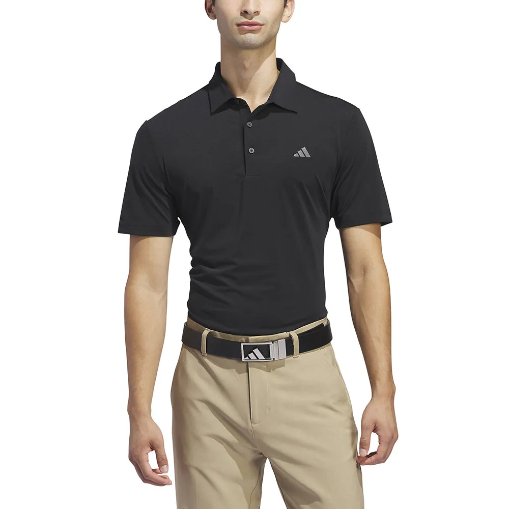 Adidas Ultimate365 Solid Polo Shirt - Black Step Out Boldly Black Friday Deal
