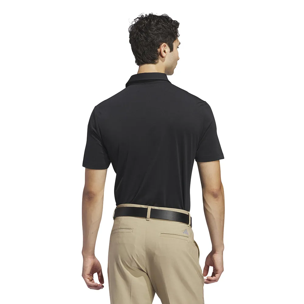 Feel the Energy Back To School Sale Adidas Ultimate365 Solid Polo Shirt - Black