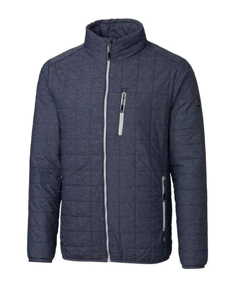 Cutter & Buck - Men'S Rainier Primaloft Eco Full Zip Jacket Built to Perform Engineered for Speed