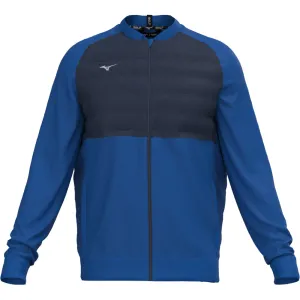 Mizuno Hybrid Bomber Jacket - Blue Define Your Own Way Unleash Your Power