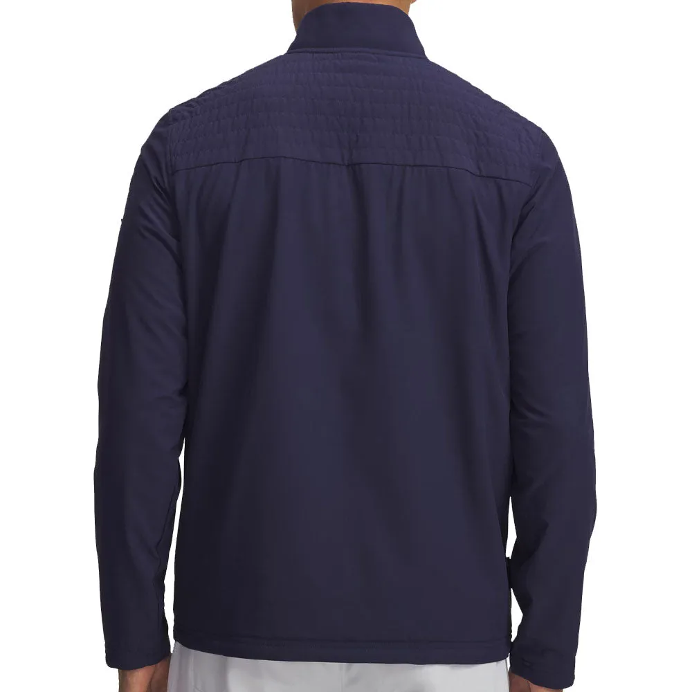 Under Armour Drive Pro Full Zip Pullover - Midnight Navy/Black Holiday Sale