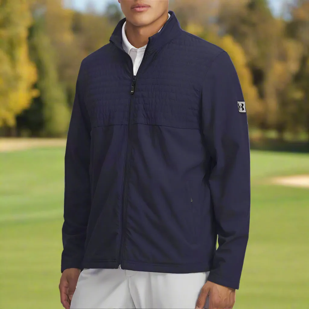 Under Armour Drive Pro Full Zip Pullover - Midnight Navy/Black The Fast Lane Choice