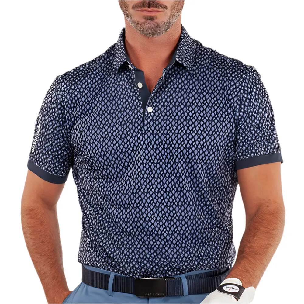 Galvin Green Manuel Polo Shirt - Navy/White Economical Rule the Streets