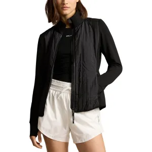 Rlx Ralph Lauren Women'S Hybrid Performance Full-Zip Jacket - Polo Black Move Like You Mean It