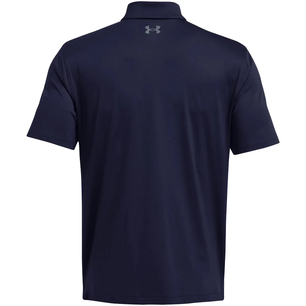 Memorial Day Sale Under Armour T2G Polo Shirt - Midnight Navy/Pitch Gray