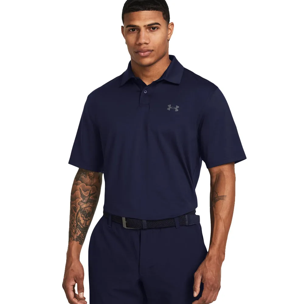 Under Armour T2G Polo Shirt - Midnight Navy/Pitch Gray Autumn Sale
