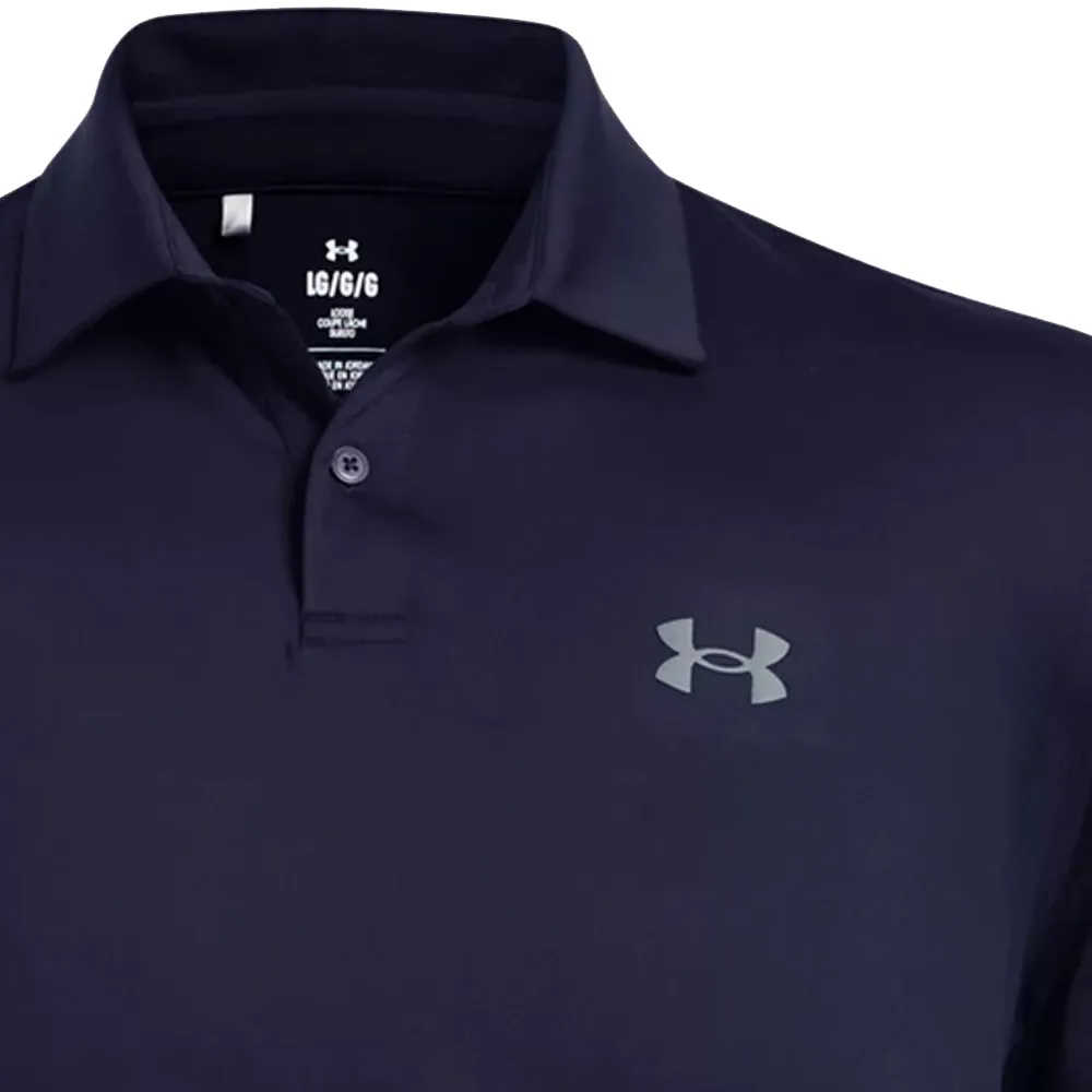 Not for the Ordinary Empower Your Journey Under Armour T2G Polo Shirt - Midnight Navy/Pitch Gray