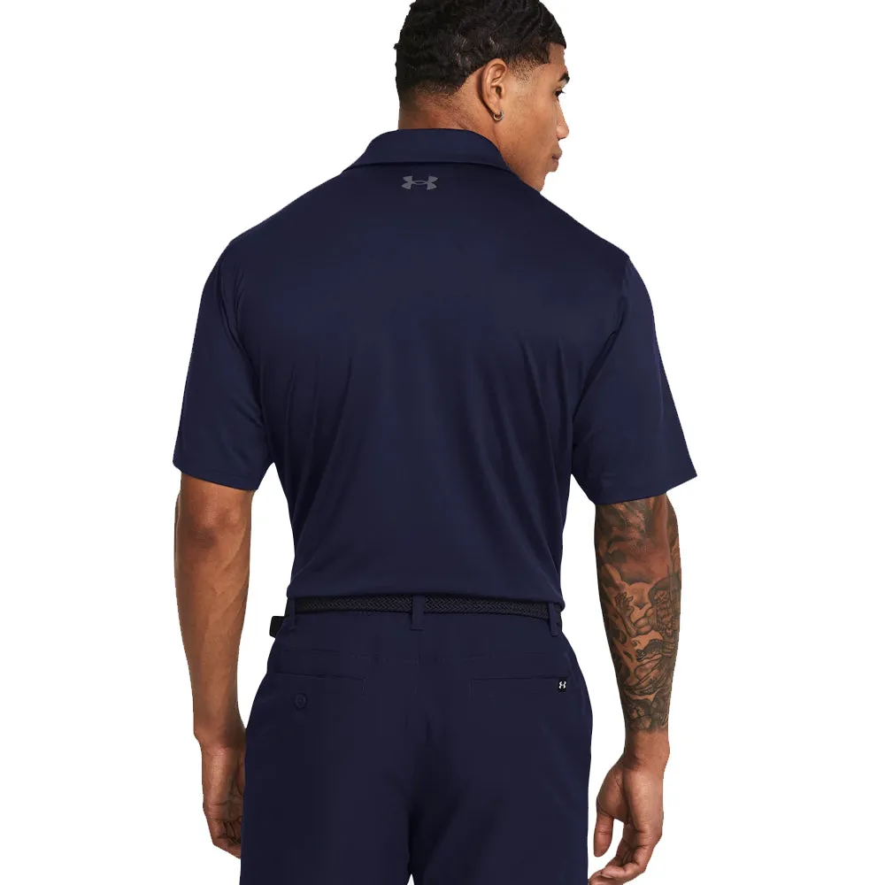Loud Looks, Smooth Moves Engineered for Speed Under Armour T2G Polo Shirt - Midnight Navy/Pitch Gray