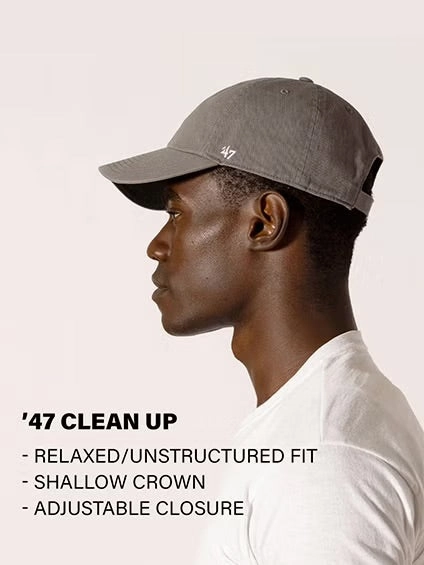 Toronto Maple Leafs '47 MLB Team Alt Clean Up Strapback Hat - Navy