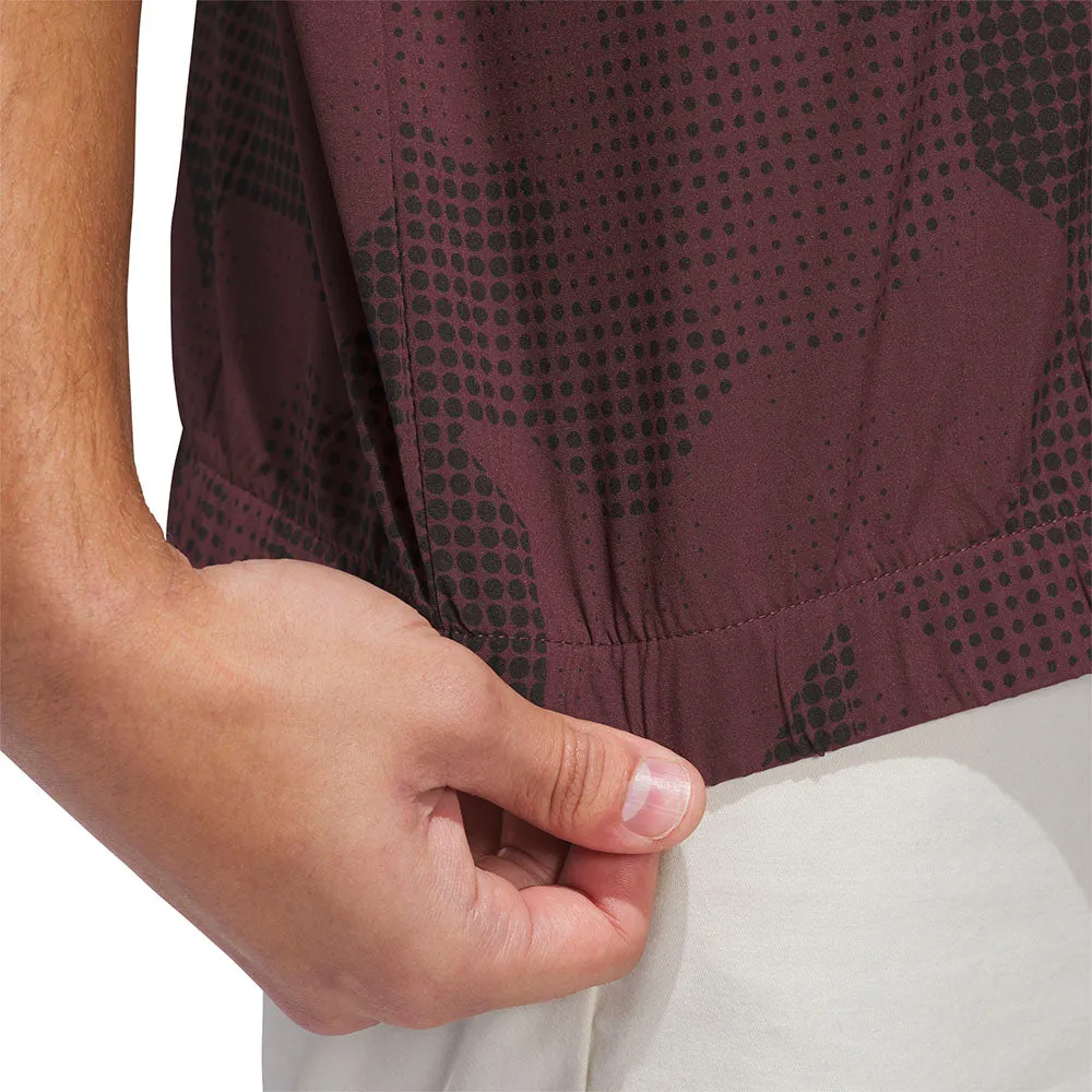 Hit Your Next Level Cyber Monday Sale Adidas Go-To Dwr Short Sleeve 1/2 Zip Pullover - Aurora Ruby