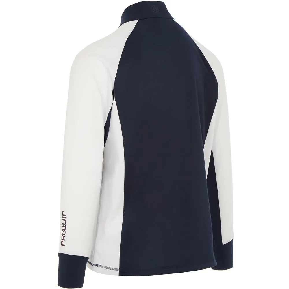 Proquip Pro Tech 1/2 Zip Pullover - Navy/White Deal Of The Century