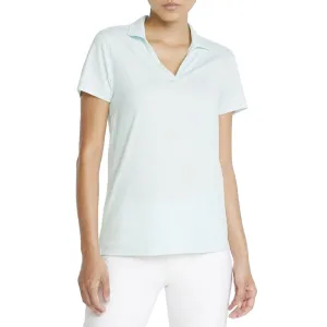 Clearance Sale Unapologetically You Puma Women'S Cloudspun Coast Golf Polo - Soothing Sea Heather