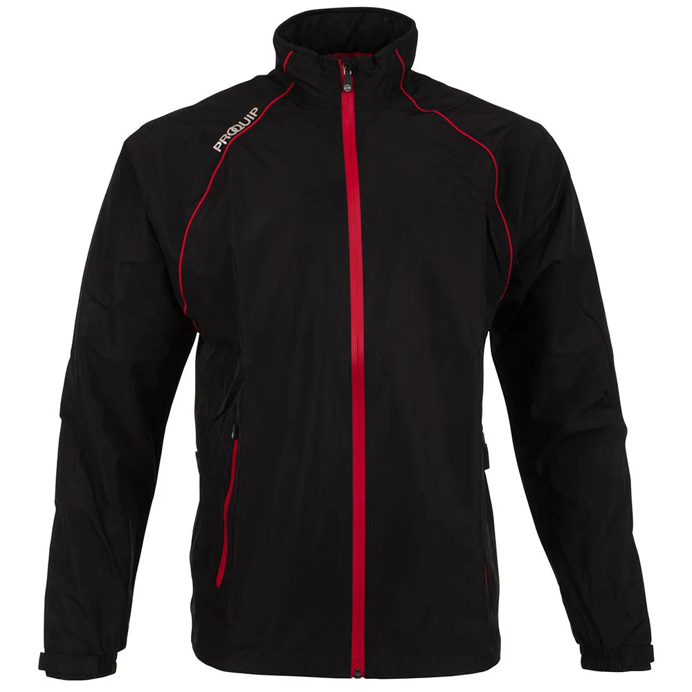 Proquip Aquatec Waterproof Jacket - Black/Red Father's Day Sale