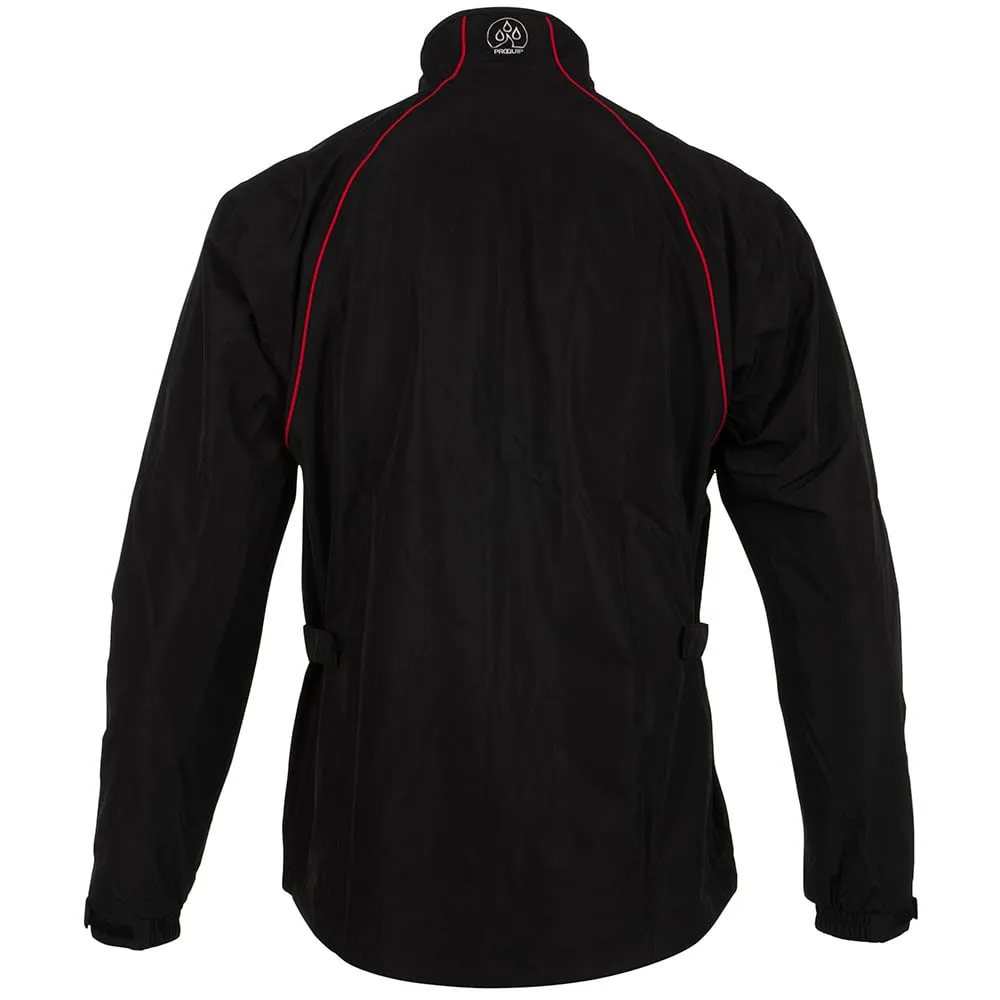 Be Unstoppable Built for the Bold Proquip Aquatec Waterproof Jacket - Black/Red