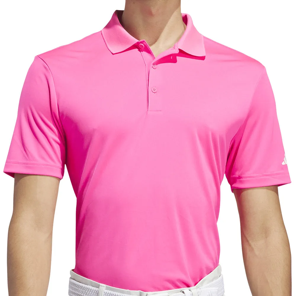 Performance Unleashed Adidas Core Performance Primegreen Polo Shirt - Solar Pink