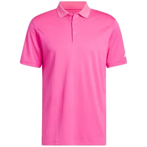 Father's Day Sale Adidas Core Performance Primegreen Polo Shirt - Solar Pink