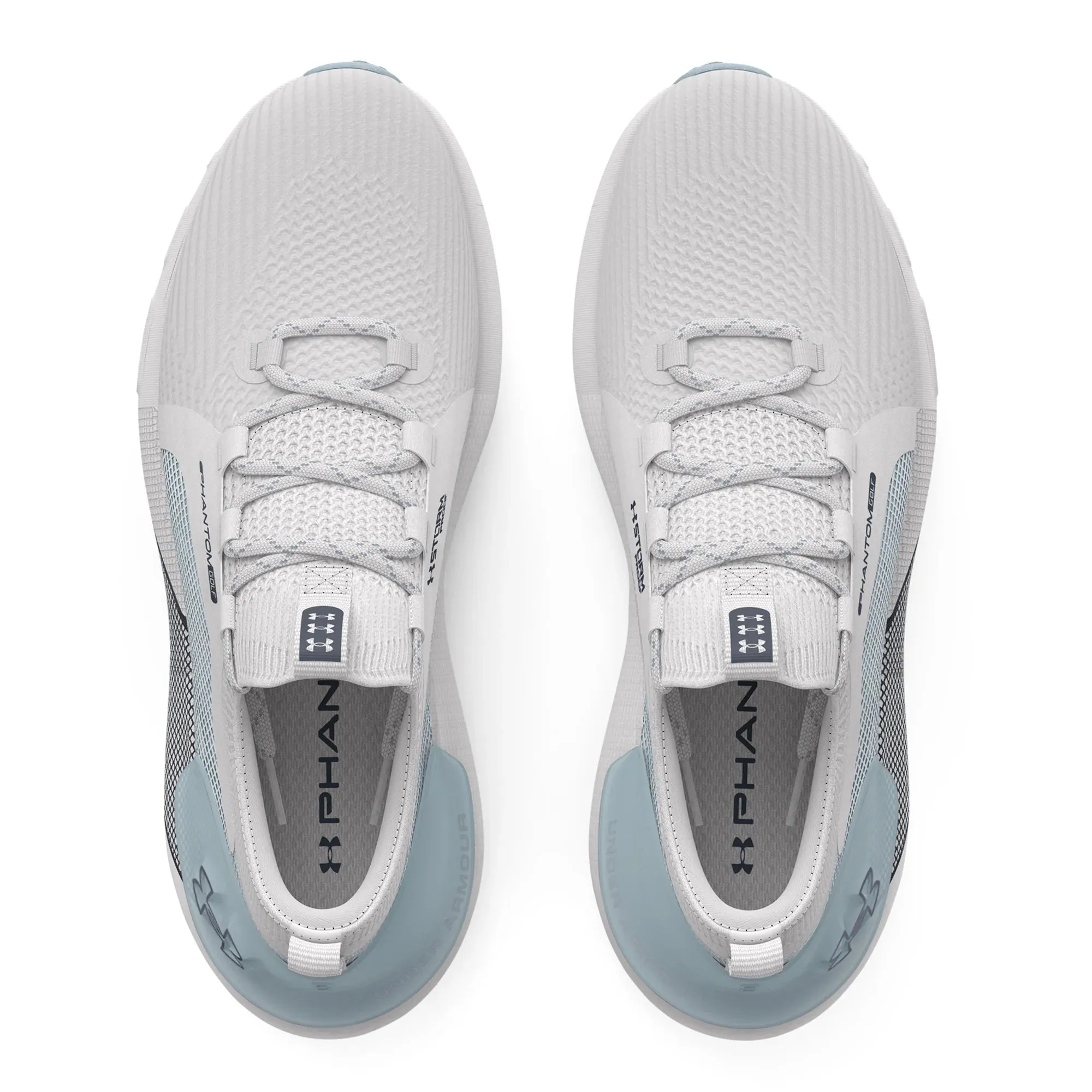 Under Armour Phantom Golf Shoes - Distant Grey/Harbor Blue Walk Loud All Saints' Day Sale