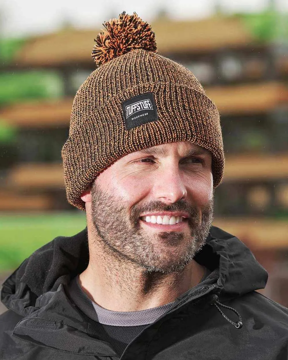 TuffStuff Elite Bobble Hat Work Sun Hats Men