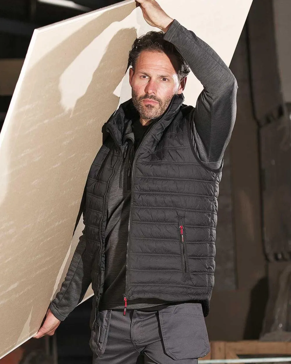 TuffStuff Elite Bodywarmer Long Sleeve Cotton Shirts