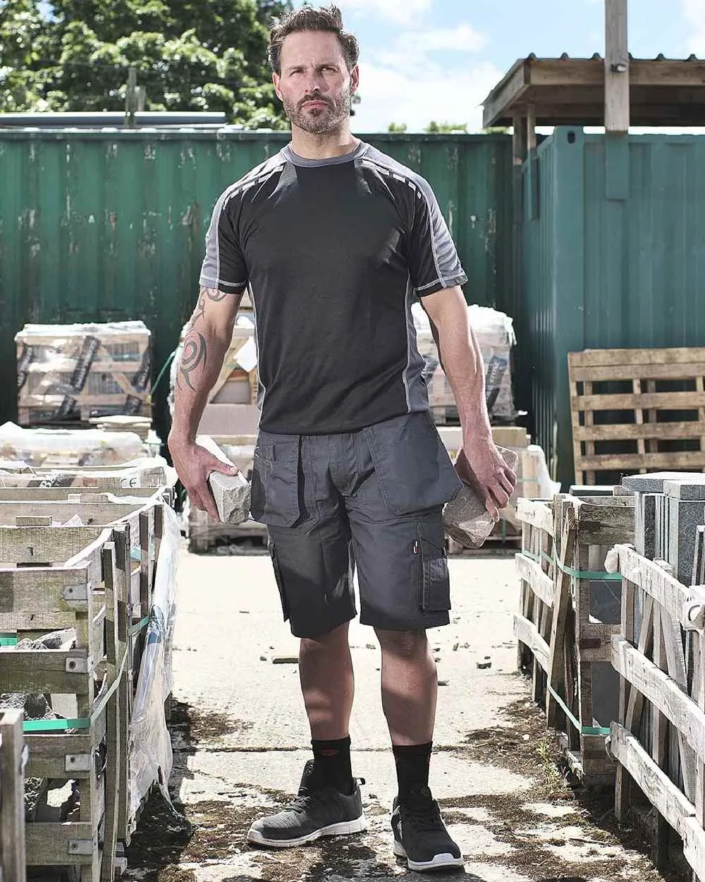 TuffStuff Enduro Work Shorts Summer Cargo Shorts Men