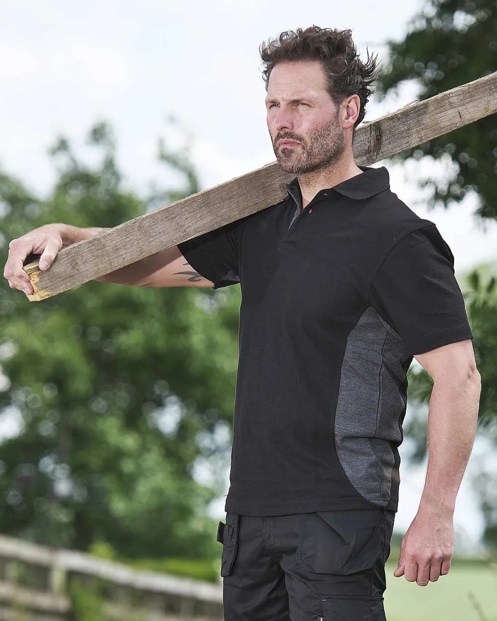TuffStuff Pro Work Polo Shirt Workwear Button Shirts