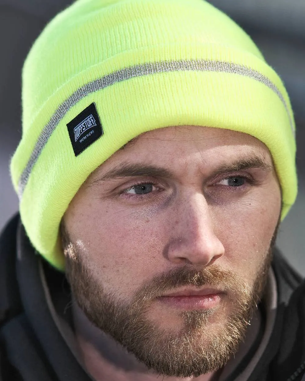TuffStuff Reflective Thinsulate Beanie Work Sun Hats Men