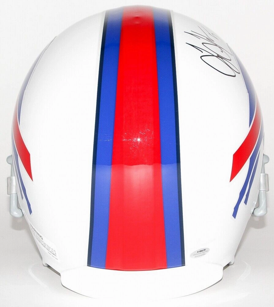 Tyrod Taylor Signed Bills Mini-Helmet (Schwartz COA ) Buffalo QB / 2015 Pro Bowl