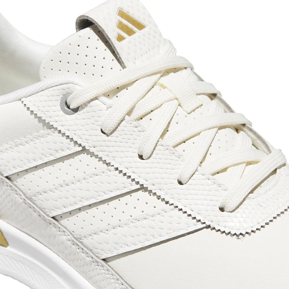 Adidas S2G Leather Spikeless Ladies Waterproof Shoes - Off White/Gold Metallic/Gum 4 Redefine Classic Dress from the Feet Up