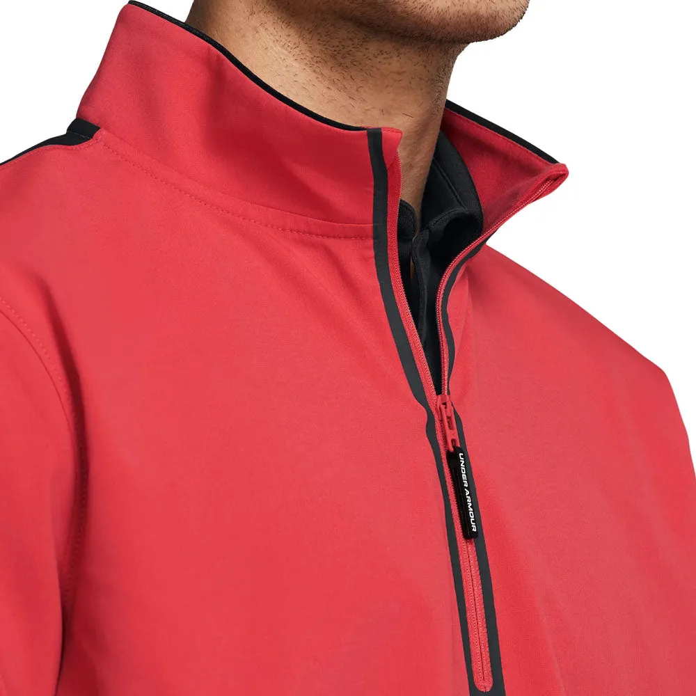 Under Armour Storm Windstrike 1/2 Zip Pullover - Red Solstice/Black/White Confidence Starts Here