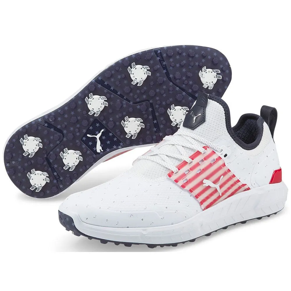Puma Ignite Articulate Ltd Edition Love H8 Spiked Waterproof Shoes - White/Silver/Ski Patrol Sweetest Day Sale Black Friday Deal