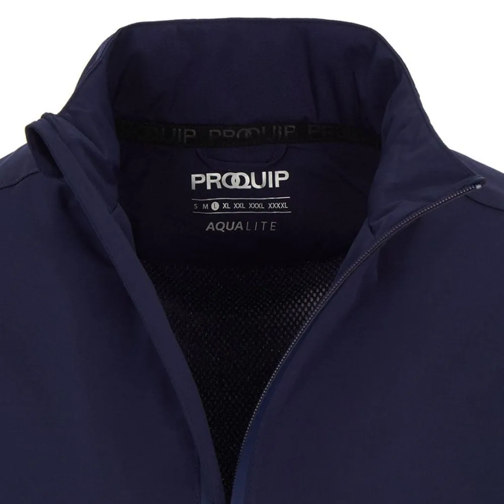 Proquip Aqualite Waterproof Rain Jacket - Navy Steal