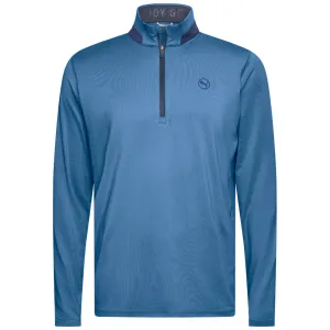 Black Friday Sale Puma Lightweight 1/4 Zip - Blue Horizon/Deep Navy
