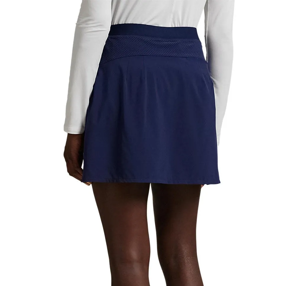 Own the Vibe Rlx Ralph Lauren Women'S 17" Performance Aim Golf Skort - Refined Navy