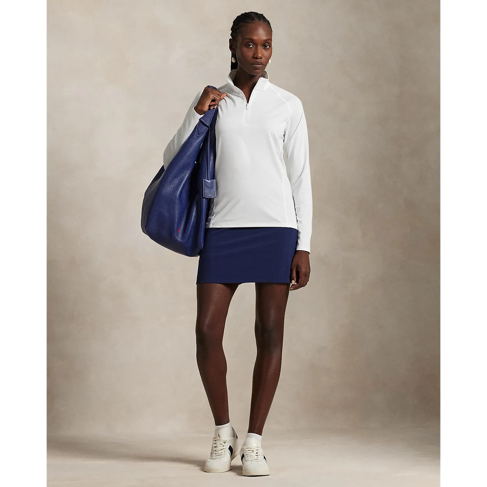 Spring Sale Break Boundaries Rlx Ralph Lauren Women'S 17" Performance Aim Golf Skort - Refined Navy