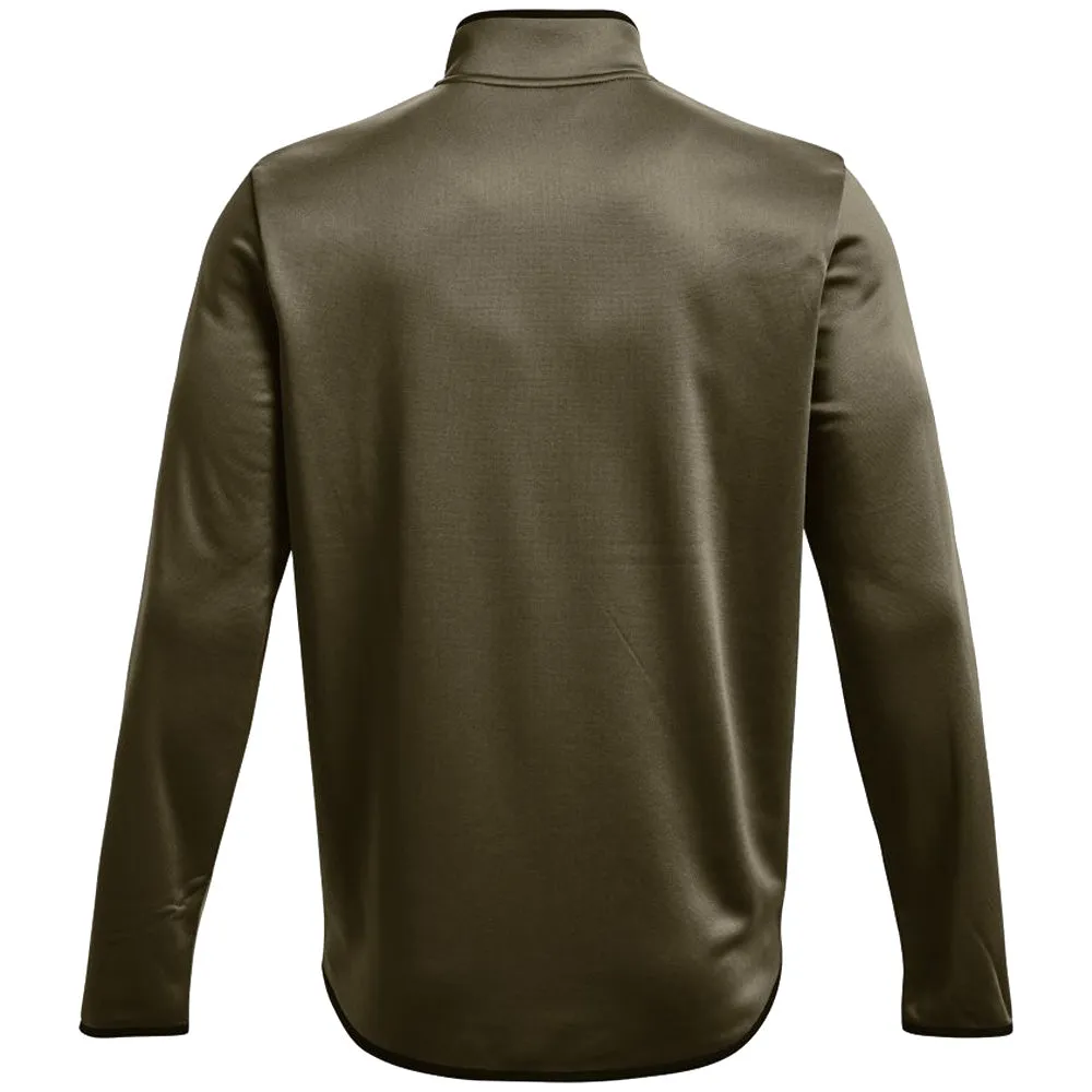 Under Armour 1/2 Zip Armour Pullover - Tent/Black Move Beyond Ordinary Push Beyond Limits