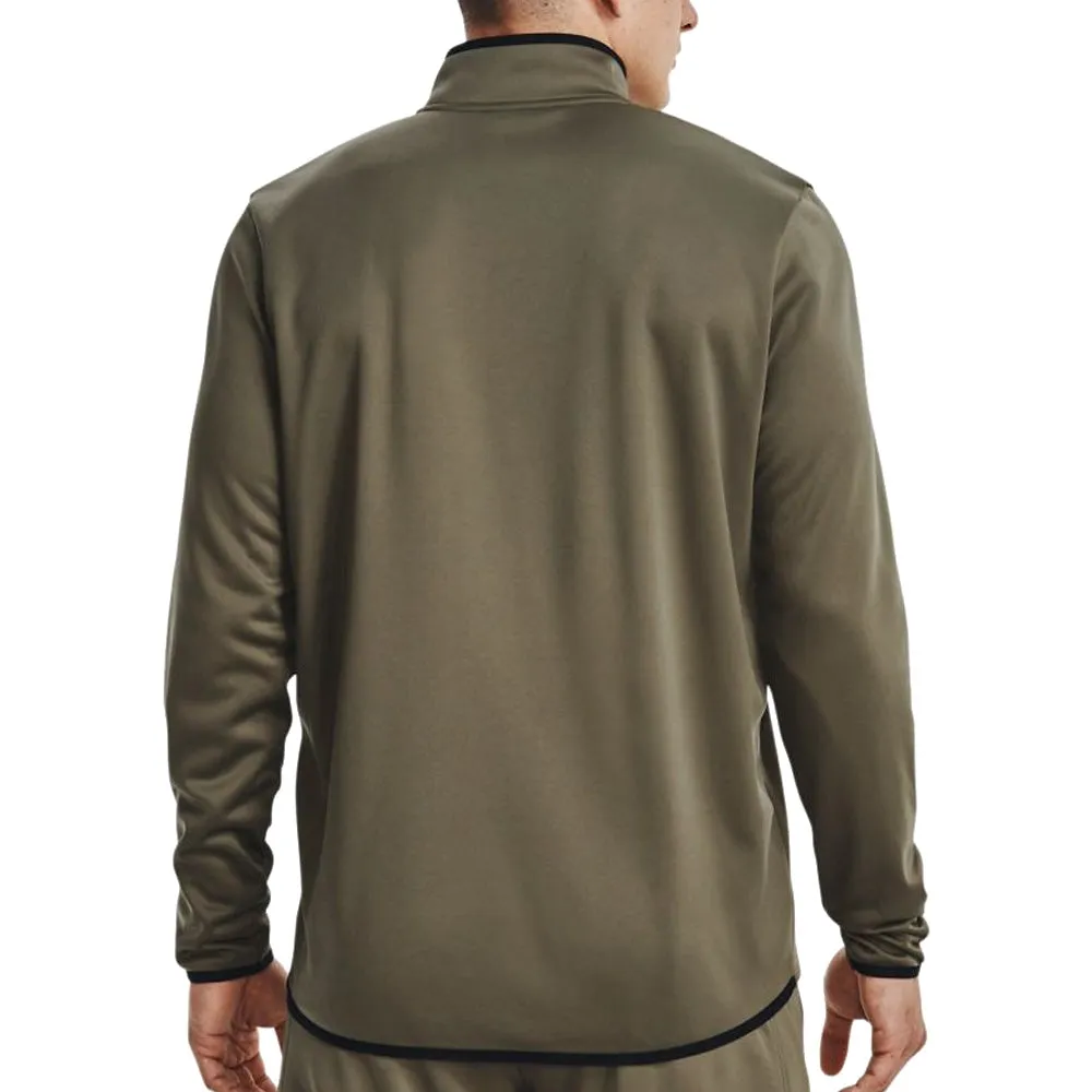 Under Armour 1/2 Zip Armour Pullover - Tent/Black Cyber Monday Sale