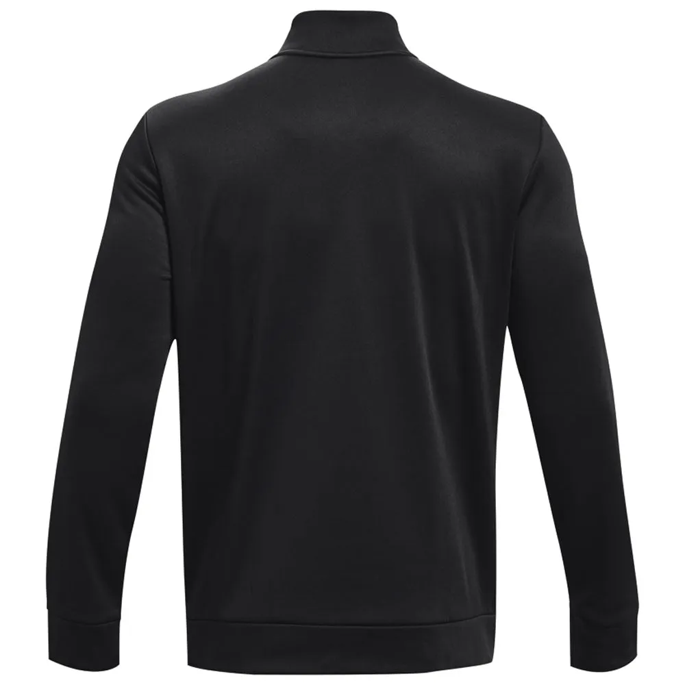 Under Armour Armour Fleece 1/4 Zip Sweater - Black Stride with Confidence Memorial Day Sale