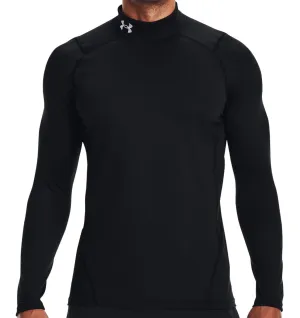 Under Armour Coldgear Armour Fitted Mock - Black/White Be Unstoppable Special Offer