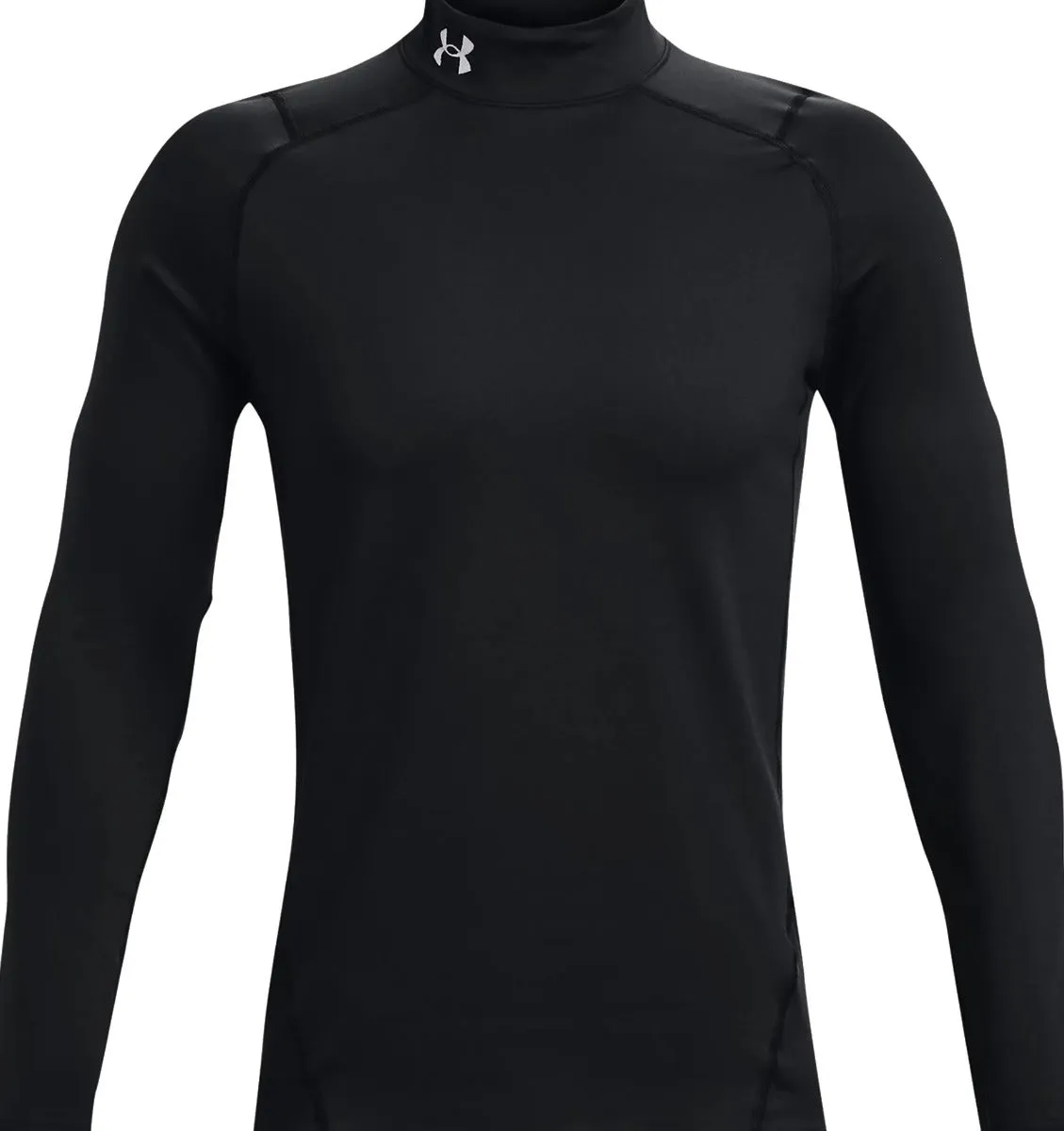 Holiday Sale Under Armour Coldgear Armour Fitted Mock - Black/White