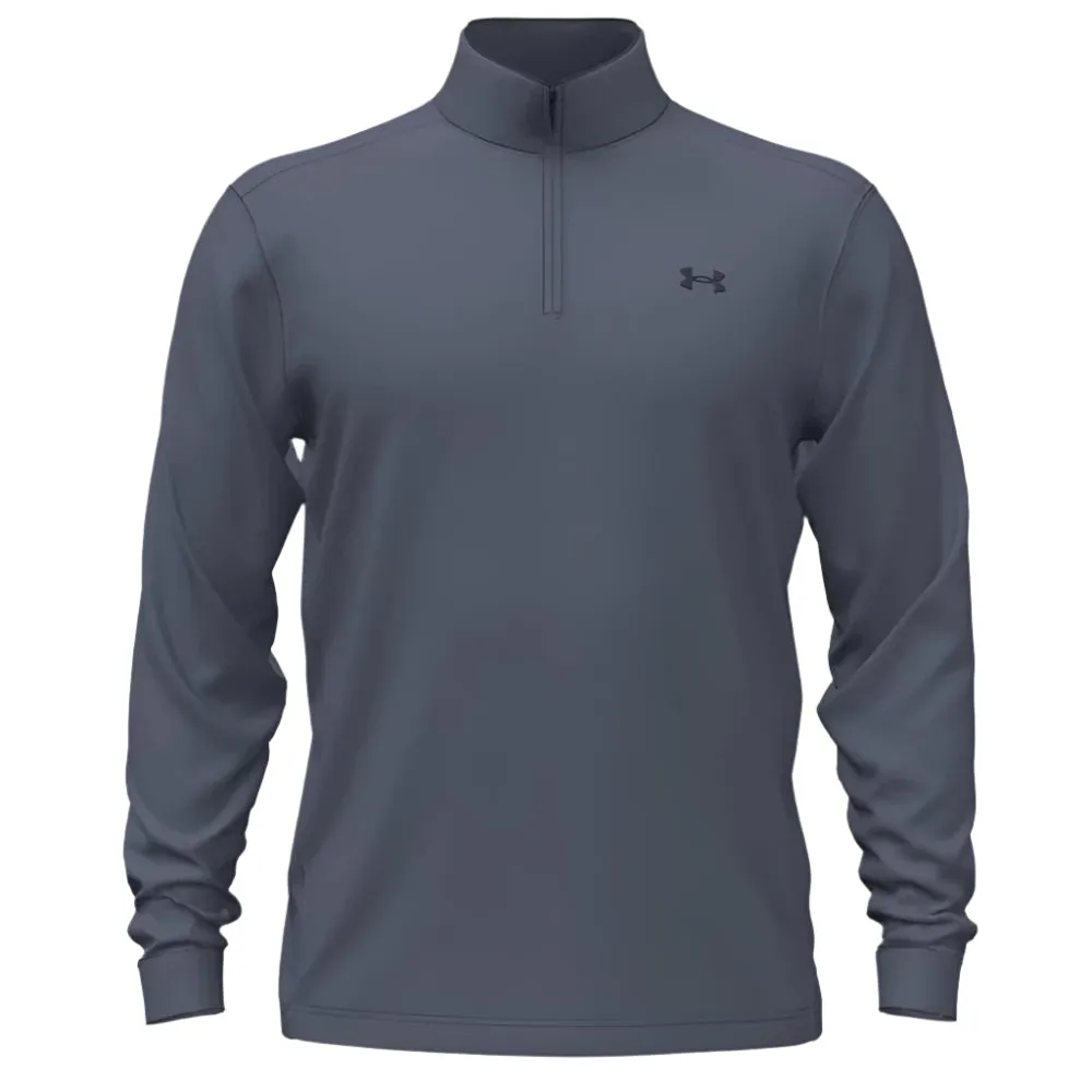 Under Armour Drive 1/4 Zip Pullover - Downpour Grey/Midnight Navy/Midnight Navy Make a Statement Black Friday Sale