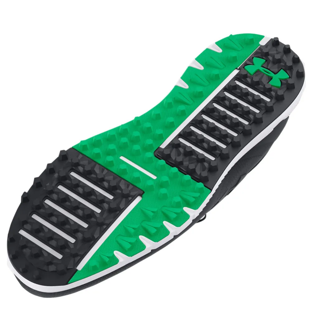 Made to Move Father's Day Sale Under Armour Drive Fade Spikeless Waterproof Shoes - Black/Black/Titan Gray