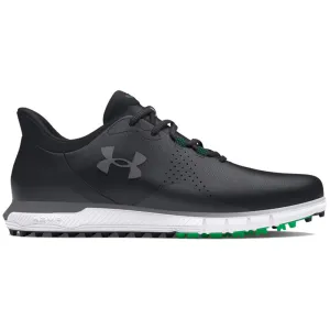 Walk with Purpose Clearance Sale Under Armour Drive Fade Spikeless Waterproof Shoes - Black/Black/Titan Gray
