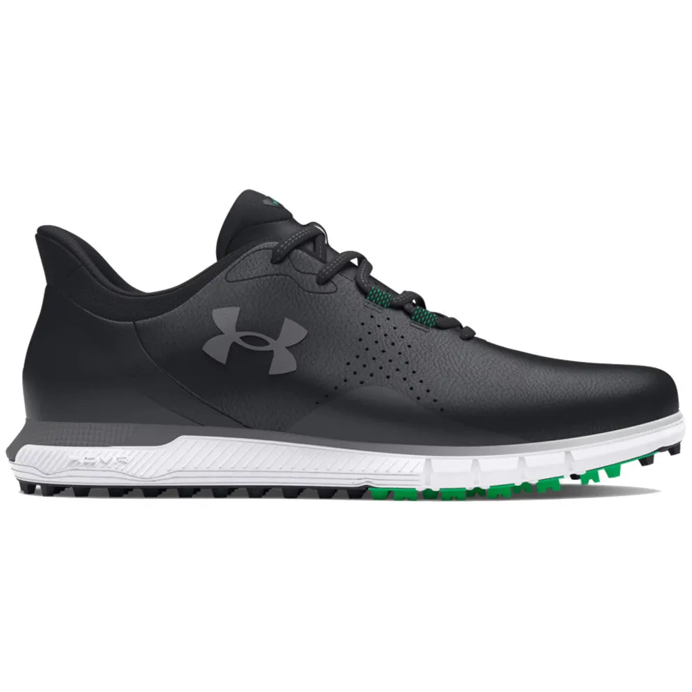 Walk with Purpose Clearance Sale Under Armour Drive Fade Spikeless Waterproof Shoes - Black/Black/Titan Gray