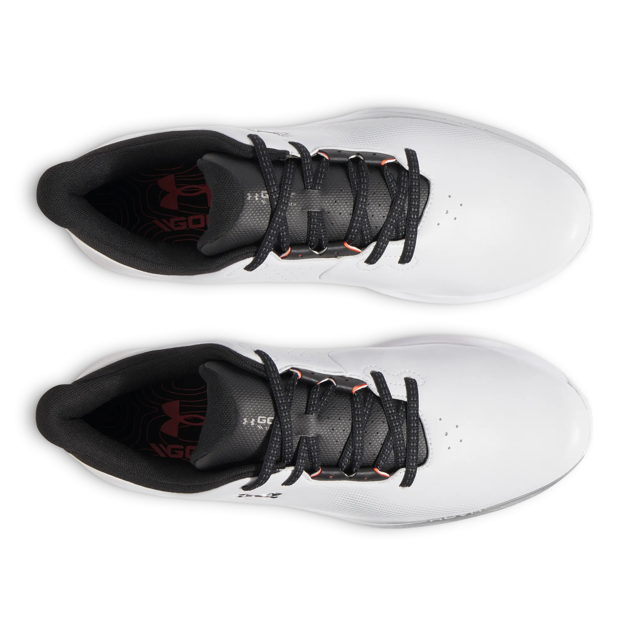 Own Every Step Step into the Beat Under Armour Drive Fade Wide Golf Shoes - Halo Grey/Black