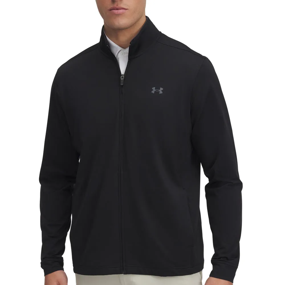 Under Armour Drive Full Zip Pullover - Black/Castlerock Christmas Eve Sale Thanksgiving Day Sale