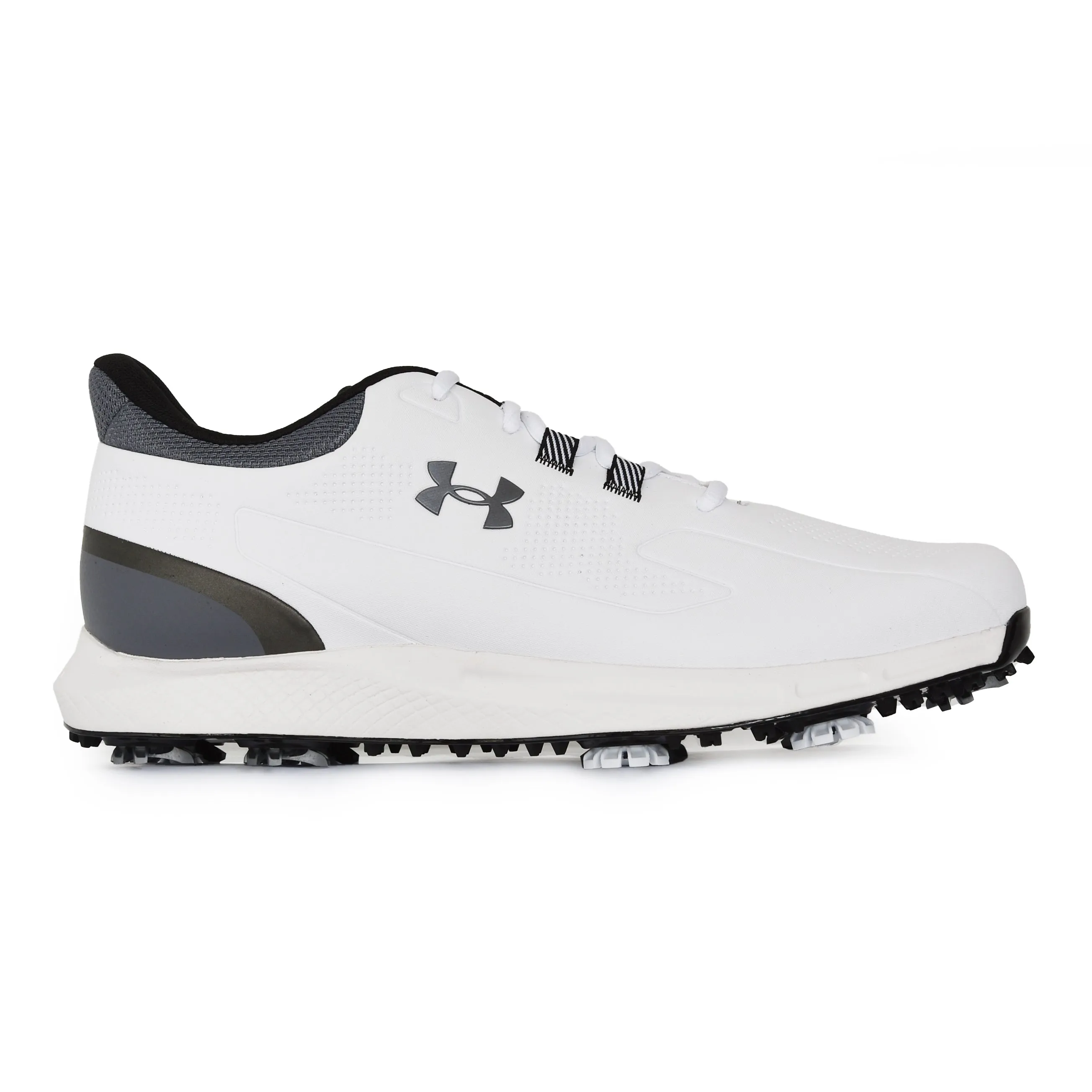 Rise Every Time Under Armour Drive Medal Golf Shoe Golf Shoes - White