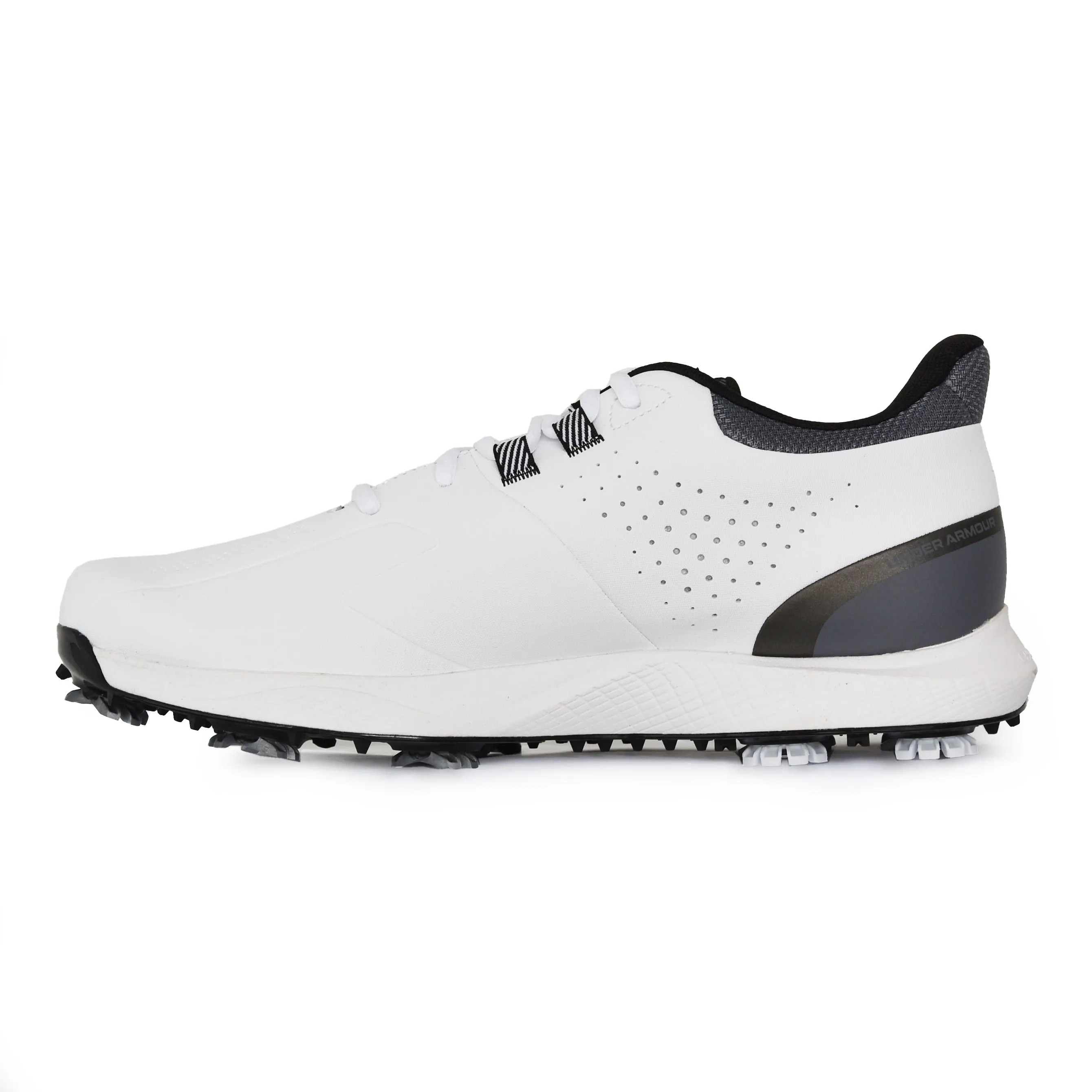 Never Just Walk Memorial Day Sale Under Armour Drive Medal Golf Shoe Golf Shoes - White