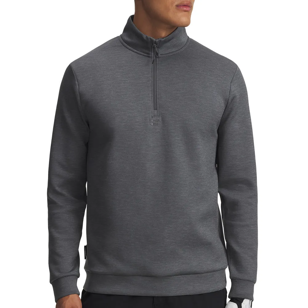 Autumn Sale Under Armour Drive Midlayer 1/2 Zip Pullover - Castlerock/Castlerock